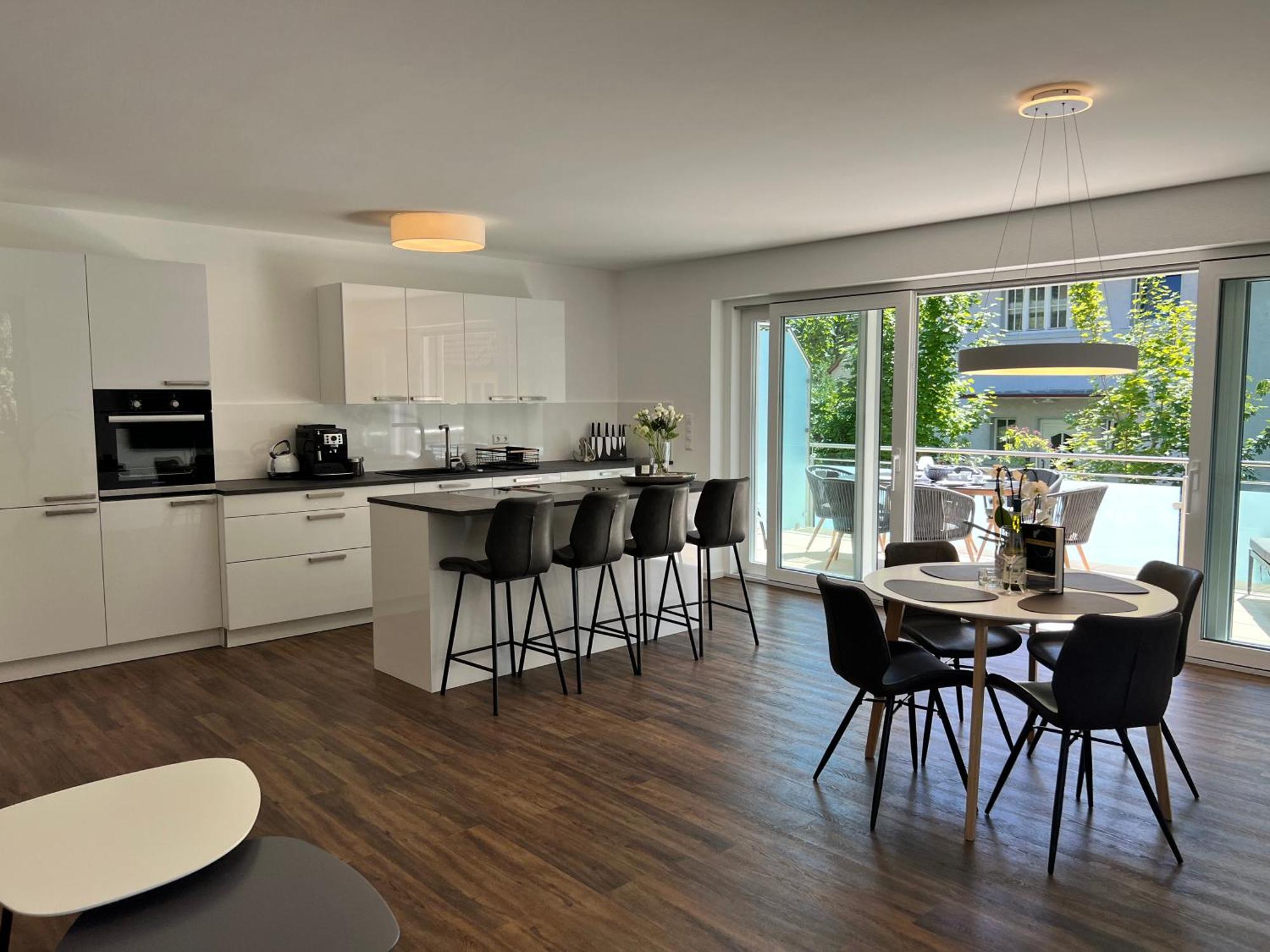 Neues Seeapartment 于伯林根 外观 照片