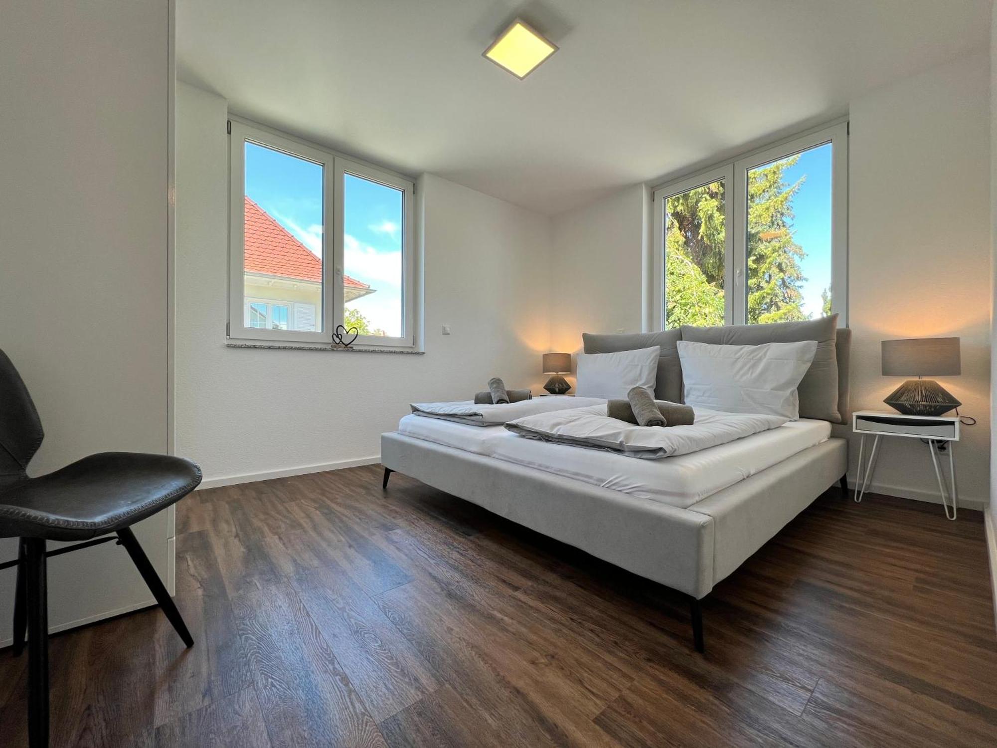Neues Seeapartment 于伯林根 外观 照片