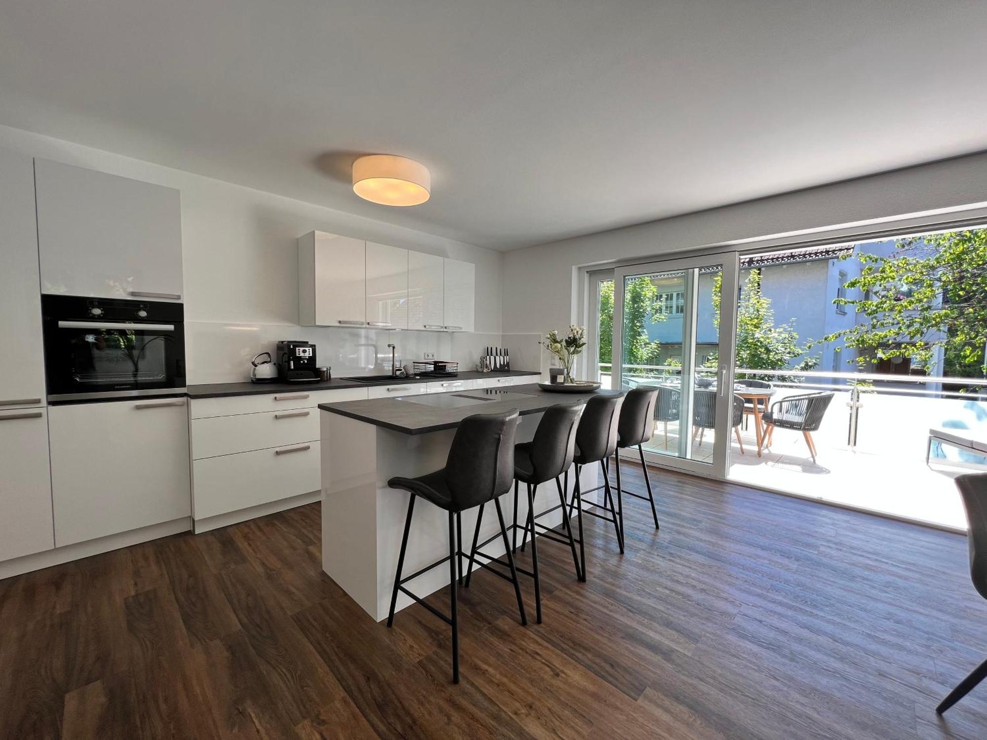 Neues Seeapartment 于伯林根 外观 照片